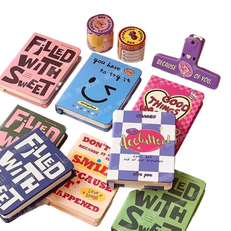 A7 Mini Retro American Pocket-Sized Notebook - Ideal for Students and Birthday Gifts