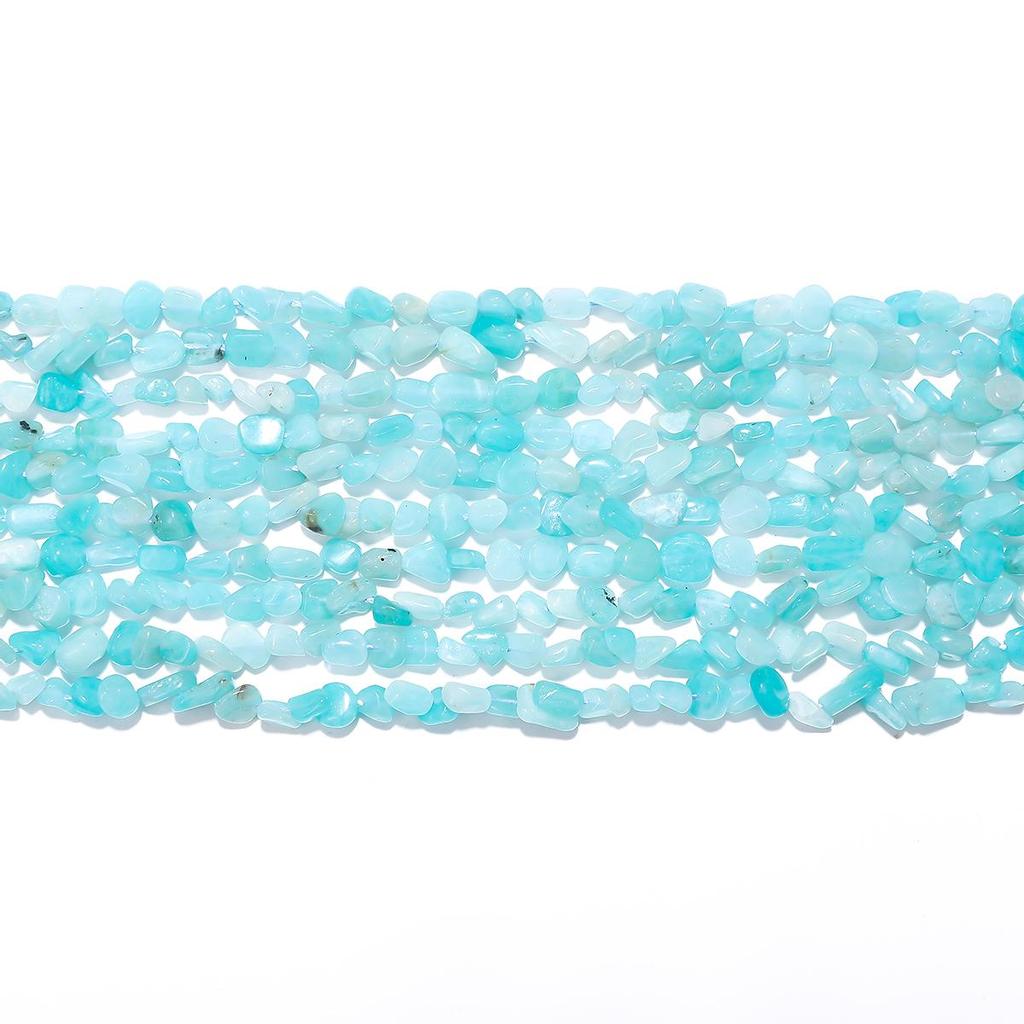 40-55 ks Přírodní barevný kámen nepravidelného tvaru volné korálky pro výrobu šperků DIY příslušenství k náramkům náhrdelník 15'' šňůra