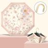 OIMG Retro Floral UV Protection Folding Umbrella