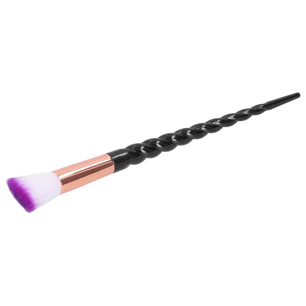 10pcs Soft Hair Makeup Brush Eyeshadow Cosmetic Brush with Spiral Handle Makeup Tool