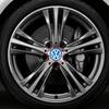 VFHJQ1 Car Wheel Center 4PCS 60MM Cap Hub Covers Badge for Volkswagen VW Polo Golf-4 5 6 7 MK5 CC Tiguan Passat MK6 MK7 Accessories