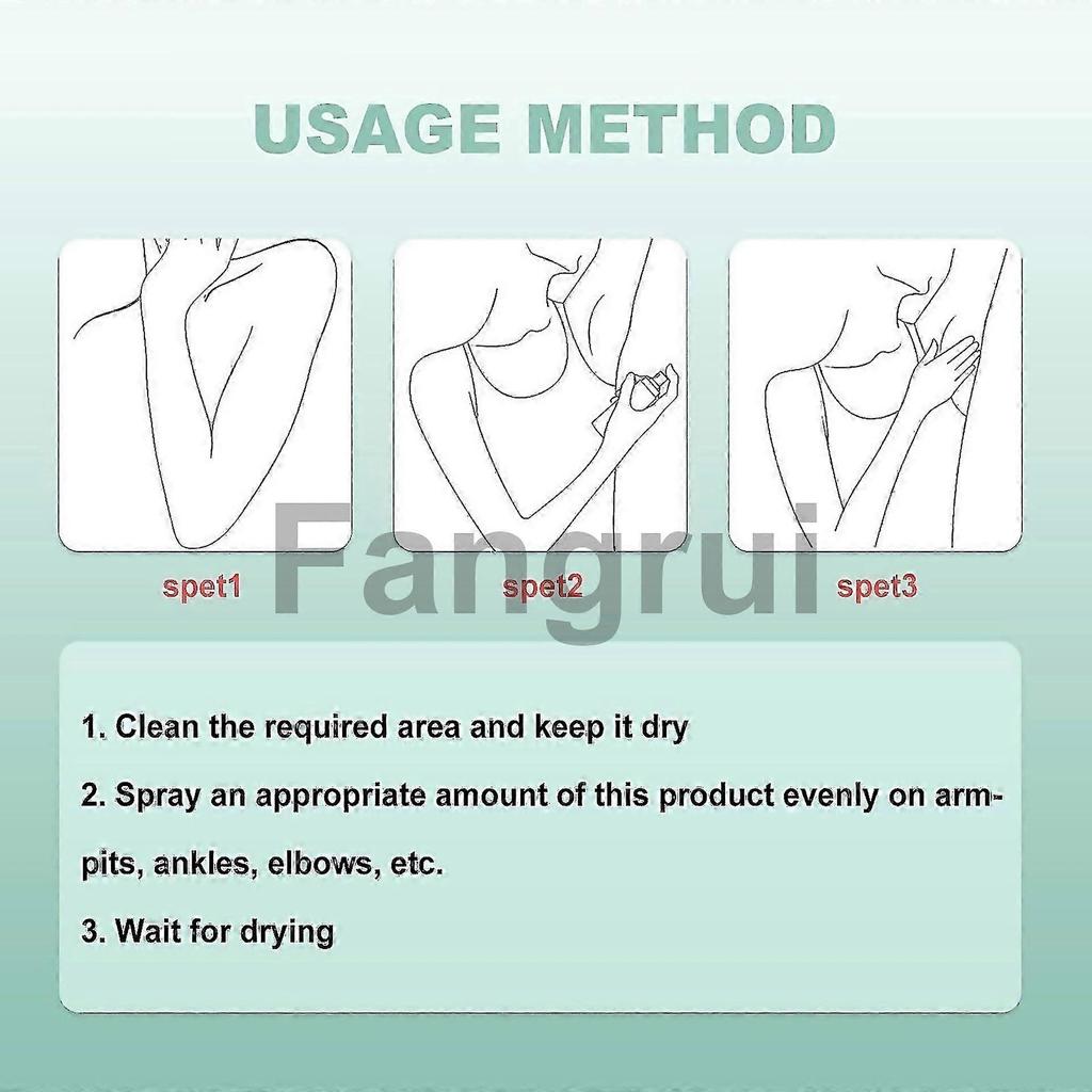For Deodorant Perfume Spray Armpit Sweat Deodorizing Refreshing Whitening Deodorizing Body Lasting D