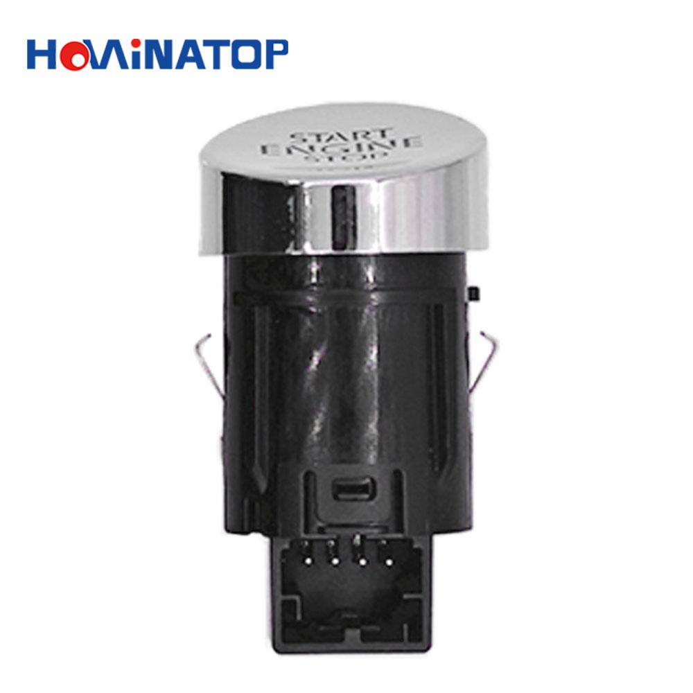 HOWINATOP 56D959839A 4 Pin Car Ignition Start Control Switch Button For Volkswagen Lavida Sagitar Bora OEM Replacement
