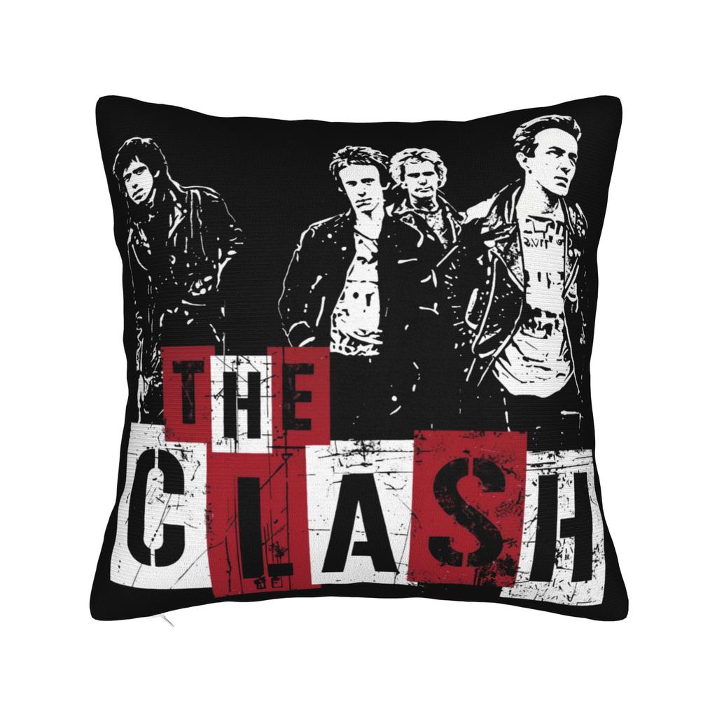 The Clash London Calling Pillow Case Design Pillow Cover Retro Trendy Cushion Cover For Living Room Sofa