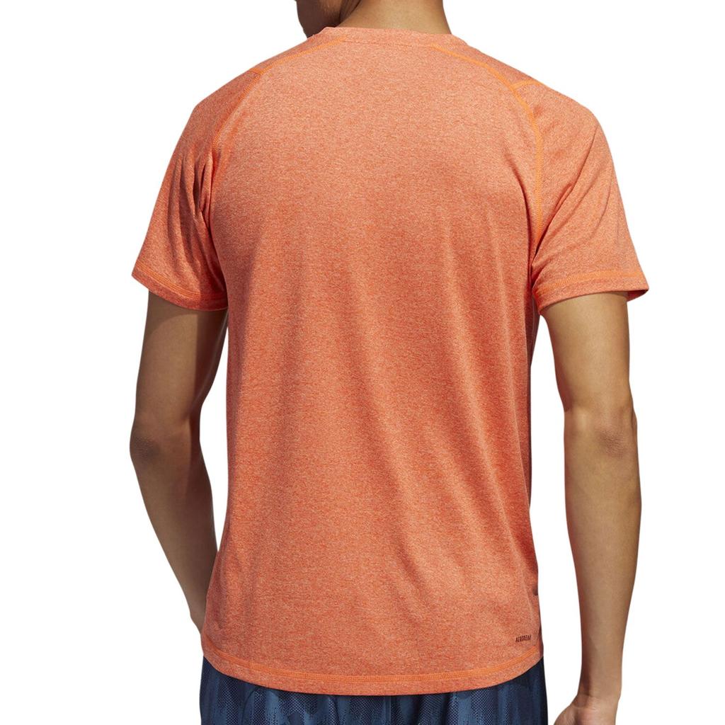Adidas T Shirts Men's Orange Crew Neck Moderate FL4618