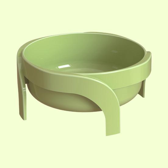 Cuenco para mascotas, contenedor de comida para perros de gran capacidad con Base antideslizante, cuenco para beber agua para gatos de diseño elevado para mascotas pequeñas