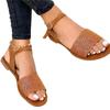 Fashion Women Sandals Classics Ankle Strap Summer Sandals Flat Shoes For Women  Lightweight Flats Sandalias Mujer Casual Summer Footwear