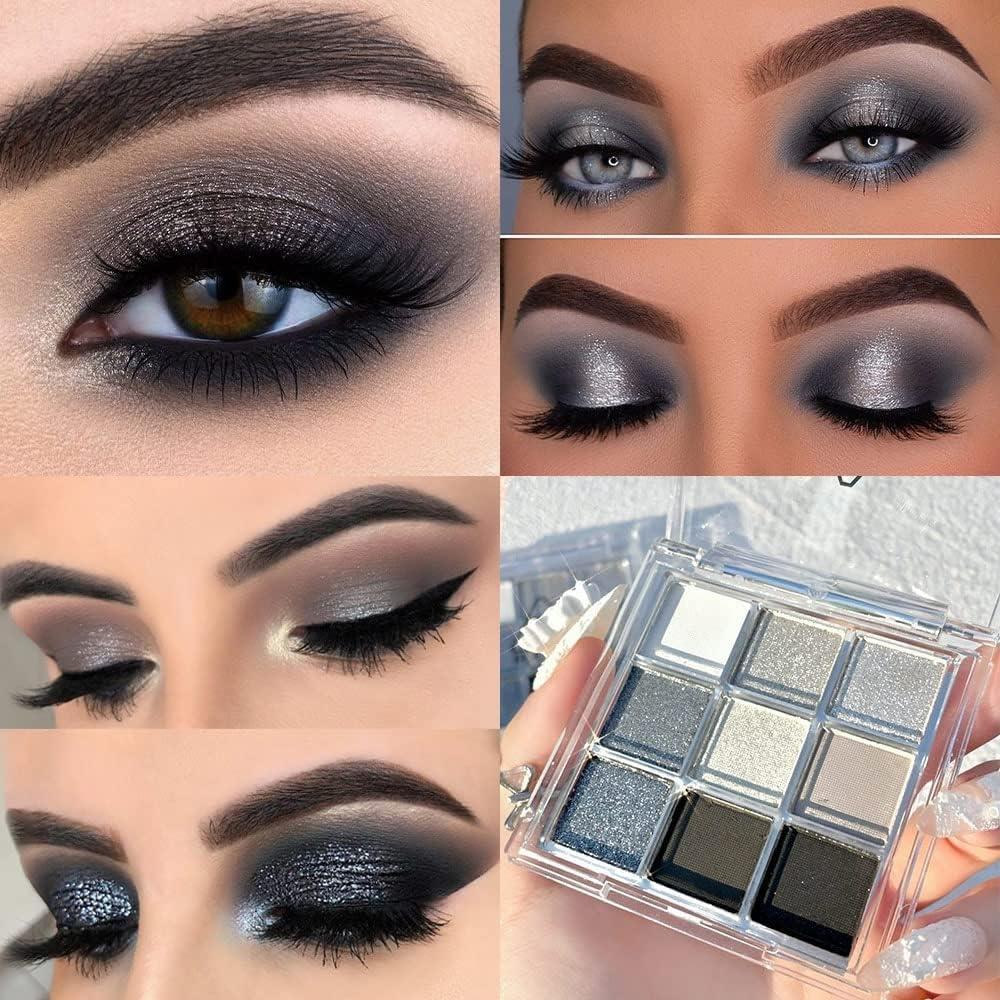 Unyoke Mini 9 Cool Shade Eyeshadow Palette 05 Black