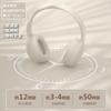 Bluetooth 5.3 Wireless Headphones, Closed-Back, Deep Bass, Over-Ear Headphones with Microphone, Lightweight Design, Foldable, Wired, Wireless, TF