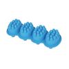4 Cavity Silicone Mold for Massage Cake Soap Making DIY Handmade Baking Mold Flexible Non-Stick Durable Kitchen Tool for Soap and Cake