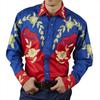 Camisa Occidental Tribal Étnica de Diseño de Lujo para Hombre Deporte Ocio Fiesta al Aire Libre 2023 Nueva