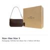 COACH Plaza Artificial Leather With Cow Leather Handbag, Shoulder Bag Small Women's Maple Brown CCC42-B4YDT