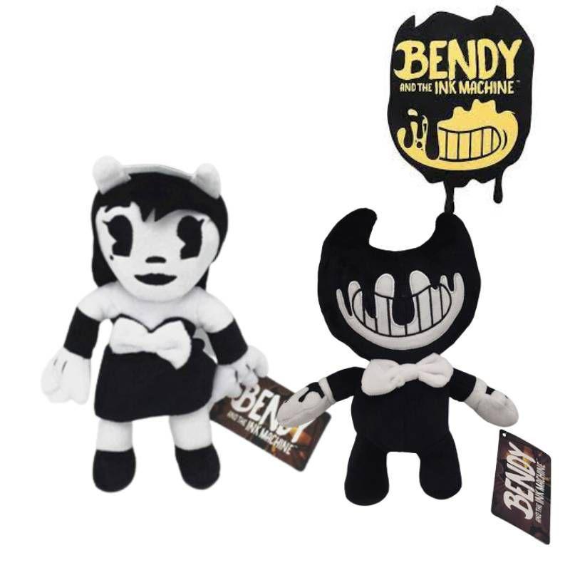 Adorable Bendy And The Ink Alice Bendy Plush Toy Doll For Kids Gift