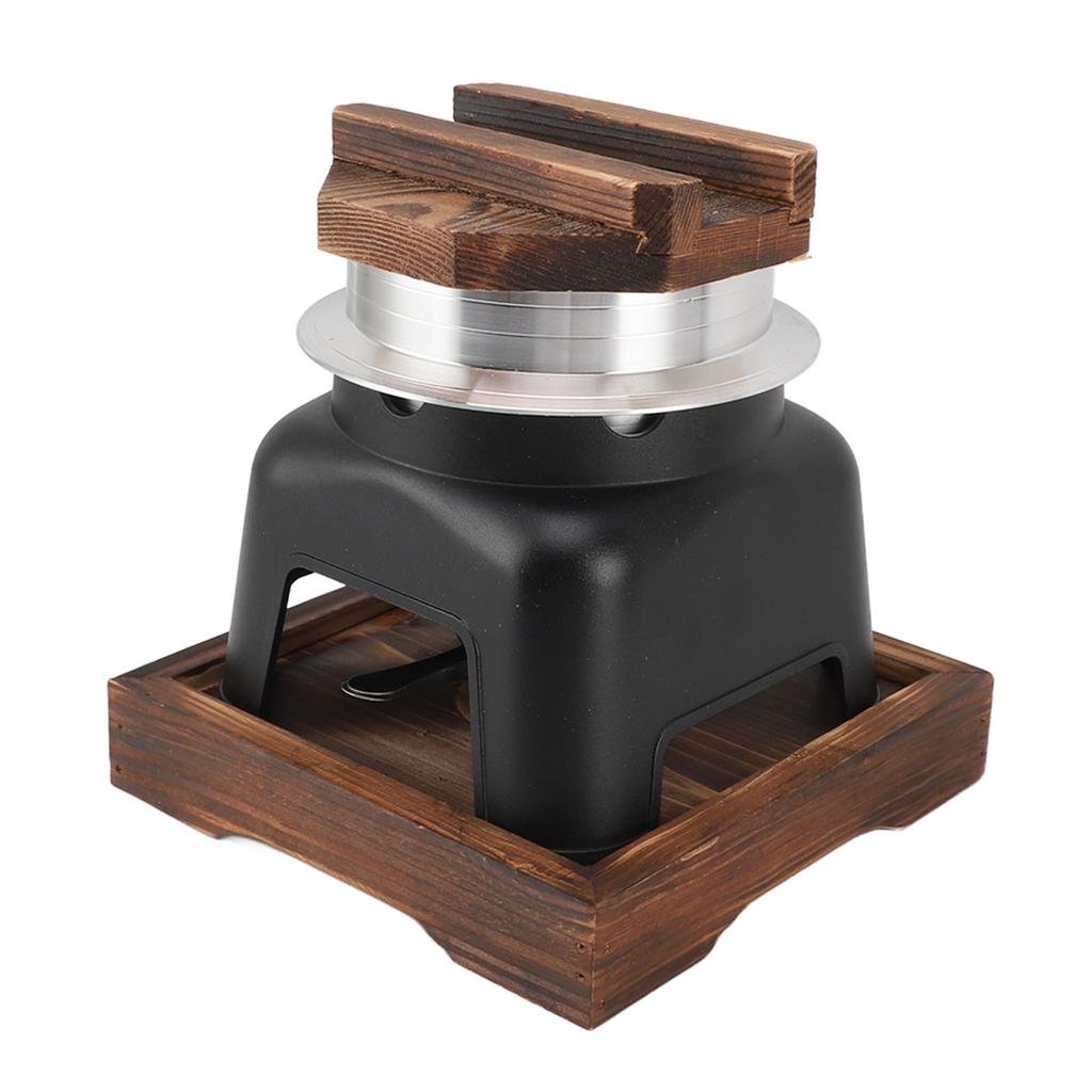 Japanischer Kochtopf mit Spiritusbrenner Hot Pot Aluminiumlegierung Tragbar Vielseitig Campingtopf für