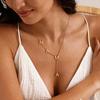 Elegant Mama Letter Y Necklace For Women Fashion Stainless Steel Jewelry Charm Gold Color Waterproof Choker Mothers Day Mom Gift