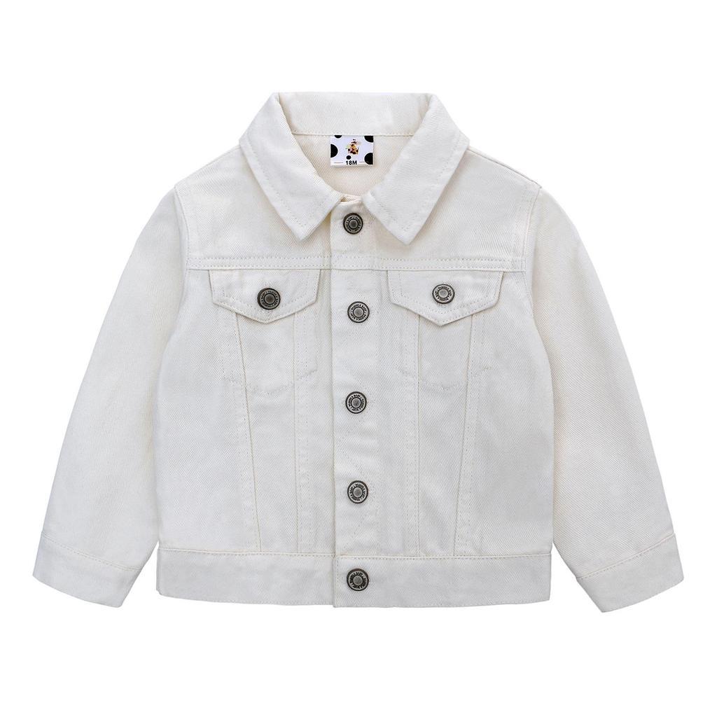 Children's Spring/Autumn Denim Jacket – Stylish Casual Wear for Boys and Girls