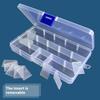 - 1/3PCS Practical Compartment Plastic Storage Box 24 Grids Parts Organizer Box Jewelry Bead Screw Holder Case Display Container