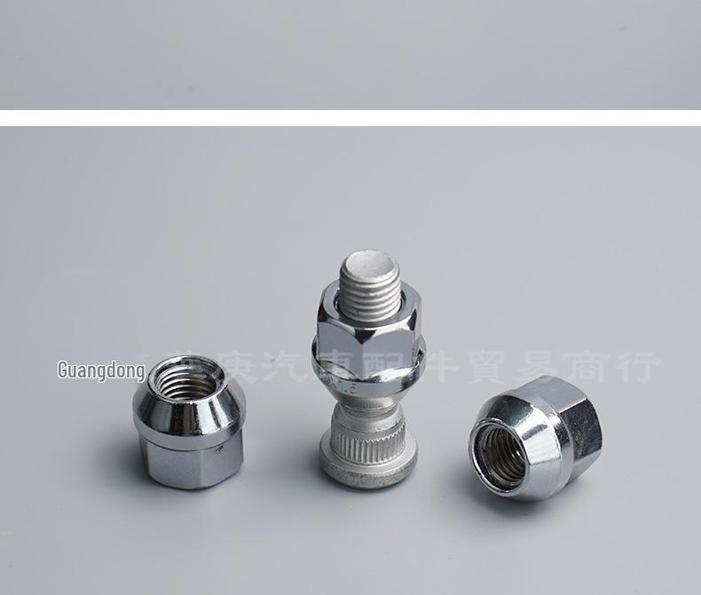 19mm Open-End Lug Nuts for Chevrolet GMC Silverado Sierra 14x1.5 & 12x1.5