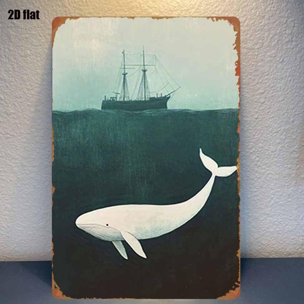Vintage Nautical Metal Wall Art, Old Sailing Ship Pirate Decor, Home Wall Decor