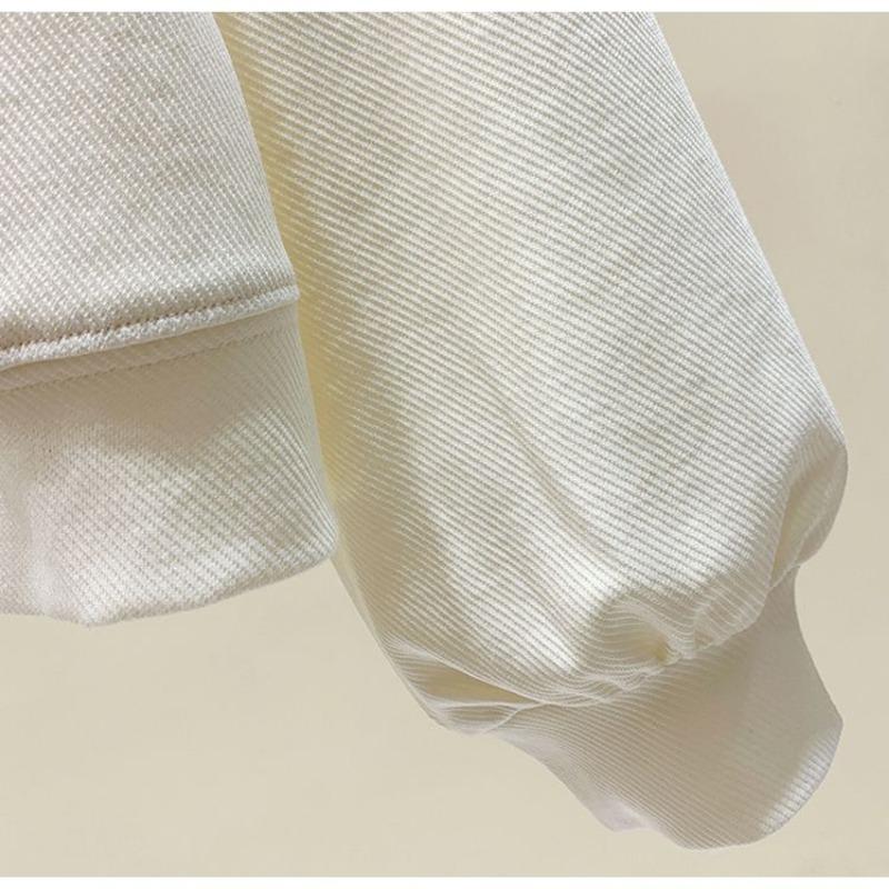 Sweatshirt for Women Oversize Loose Half-Zip V Neck Casual Pullover Long Sleeve Winter Sweatshirt Top