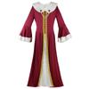 European Fantasy King Queen Cosplay Costumes Set With Polyester Fabric For Holiday Role Play