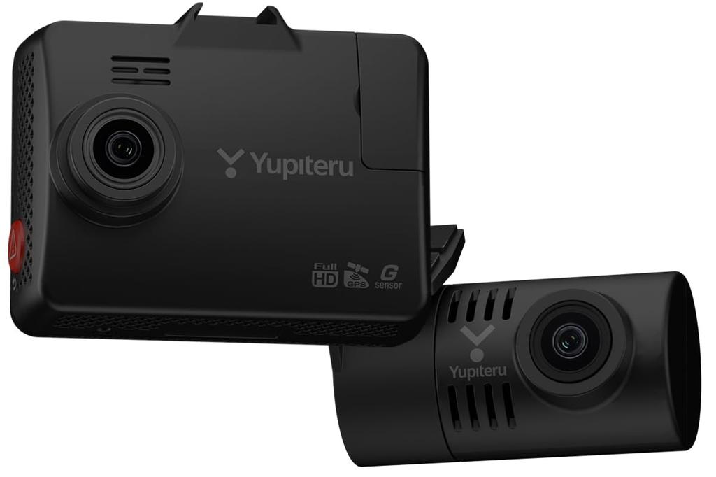2026 Model Yupiteru Front and Rear Night Vision Exceptional Night Safe Driving Support Cigarette Lighter Plug Cord Included SN-TW6400c Dashcam