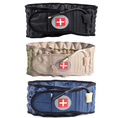Lumbar Support Decompression Waist Air Traction Brace Spinal Back Relief Belt With Inflator Backach Pain Release Device Lumbar Traction Device