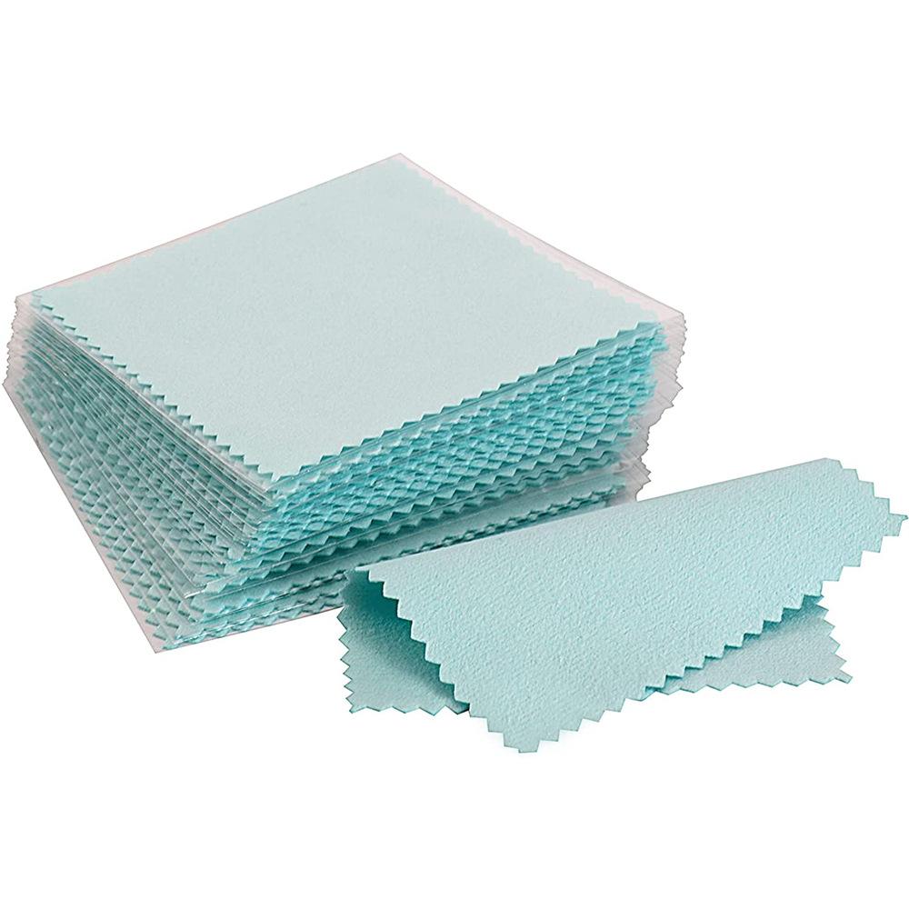 Silver Jewelry Maintenance and Cleaning, Pure Silver Jewelry, Watch Polishing Cloth, Double-sided Velvet Cloth, Wiping Cloth