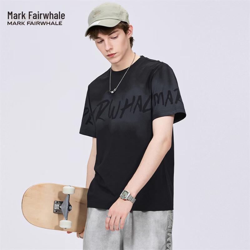 

Mark Fairwhale Men s Trendy All-Over Print Round Neck T-shirt 175/L