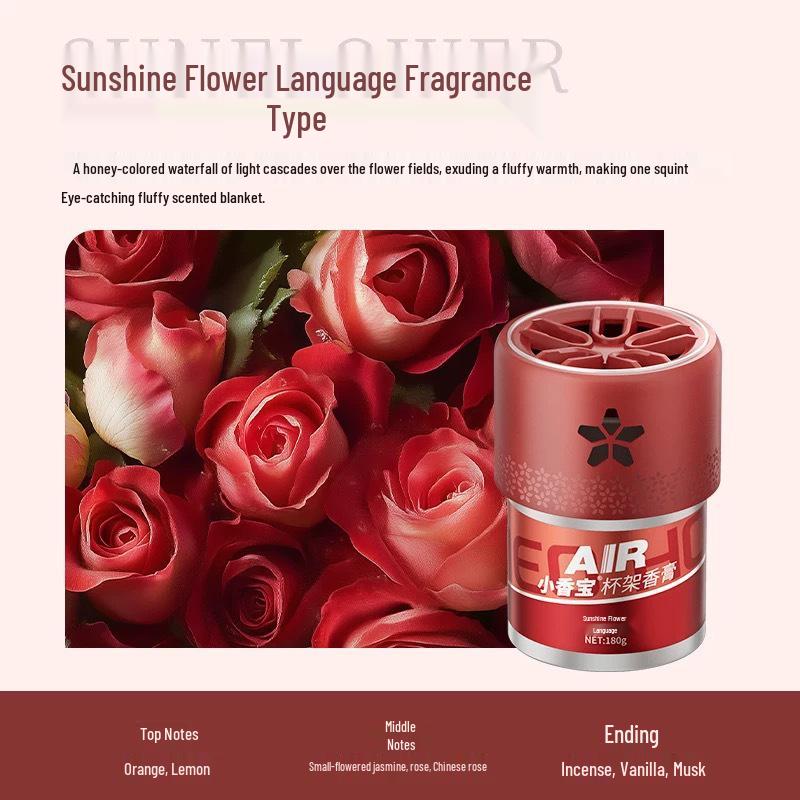 Ten Thousand Homes Fragrance Cup: Car Armrest Box & Cup Holder Air Freshener Ornament