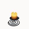 Retro European Metal Candle Holder for Weddings, Birthdays, and Romantic Dinners