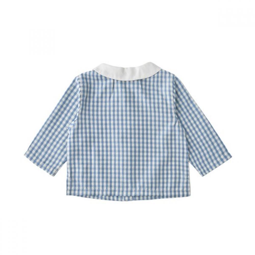 Mink Mui Check Woven Shirt Set 36113 610 02