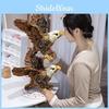Realistic Eagle Plush Toy 30cm Tall Office Desk Ornament Gift