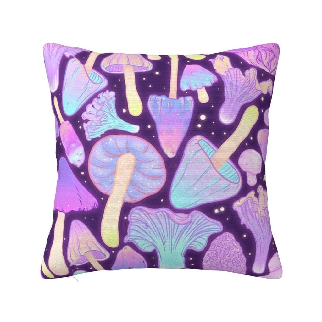 Cottagecore Aesthetic Frog Goblincore Grugne Fairycore Mushroom Pillow Covers Home Cushion Cover Cool Throw Pillow Case 4040