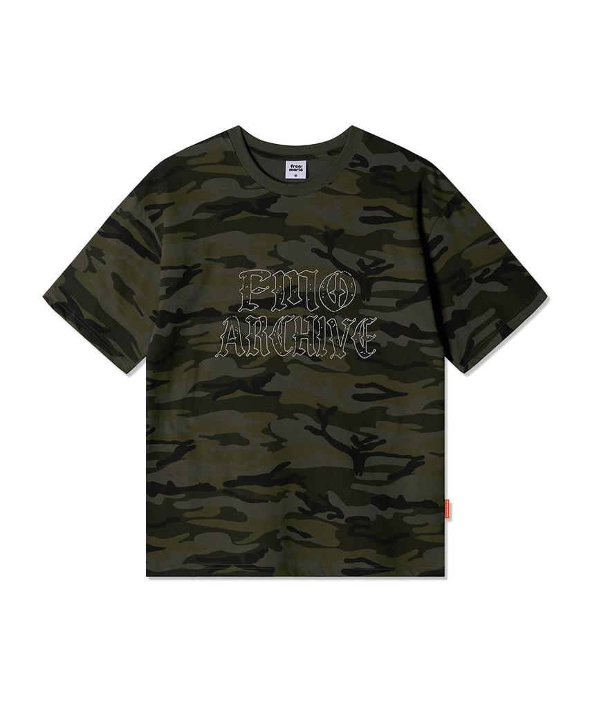 FREEMARIO Archive Camo T-Shirt [Khaki]