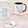 Cartoon Cute Puppy Ins High-looking Mug Girl Best Friend Couple Water Cup Practical Gift