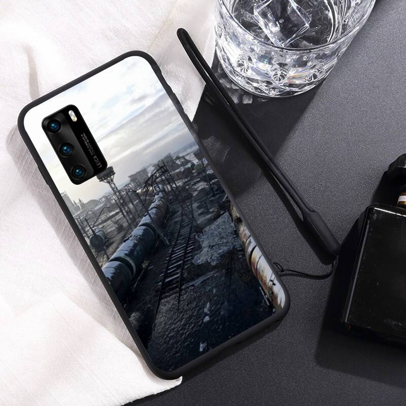 Horror Game Metro Phone Case For Huawei Y6 Y7 Y9 Prime 2019 Y9s Mate 10 20 40 Pro Lite Nova 5t Silicone Cover