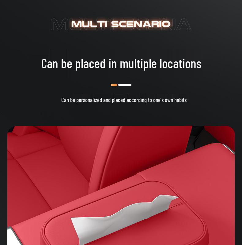 Car Armrest Hanging Tissue Holder for Seats