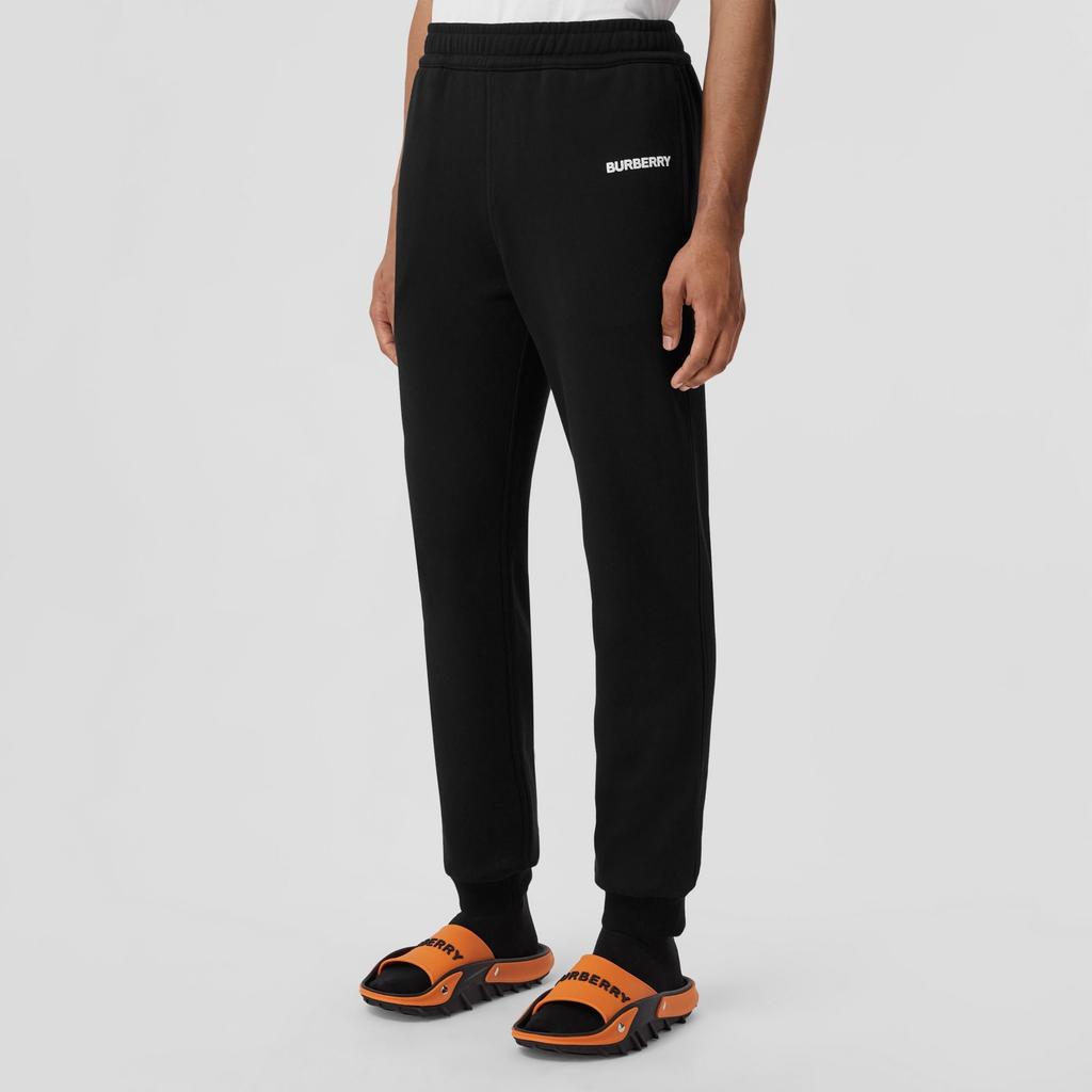 Burberry Knitted Sweatpants Men's Black 80553381