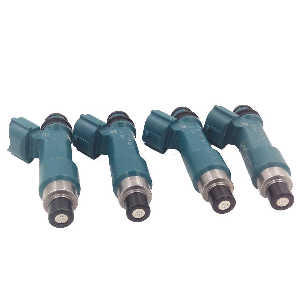 Amrxuts 4pcs Fuel Injector Nozzle Fuel Injector for 297500-0460 Mazda M3 Mazda M2 1.5L-L4 2011-2014 Ford Fiesta 2009