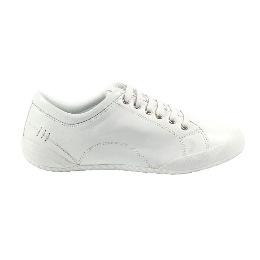 Lunar Womens/Ladies Carrick II Leather Trainers