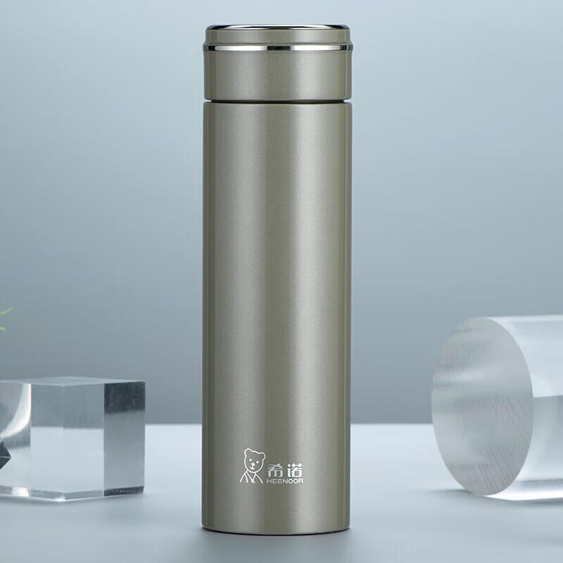 Heenoor 304L Stainless Steel Vacuum Tea Infuser Mug