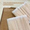100pcs Nails Wood Cotton Swab Clean Sticks Buds Tip Wooden Cotton Head For UV Gel Polish Remover Nail Art Tools