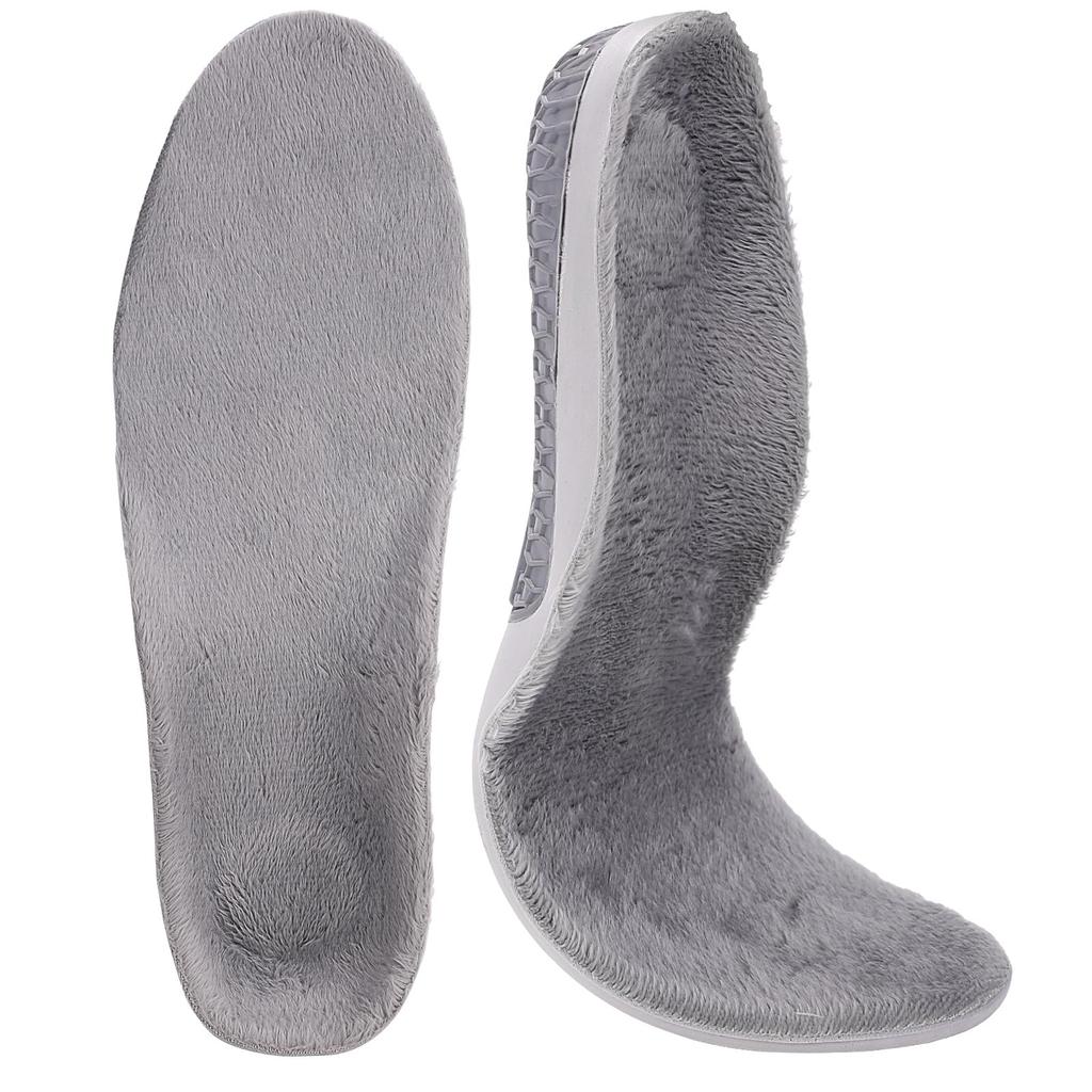 Protect Your Feet from the Cold with These Vialifer These Warm Insoles Offer Shock Arch and a Thick Sole for Double Protection for Your Heel and and