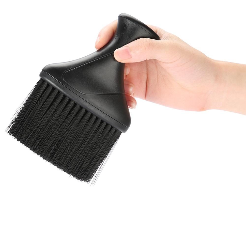 Plastic Handle Hair Cleaning Brush Ergonomic Grip Barber Hair Brush Hair Styling Brush  For Salons