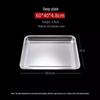 201 Stainless Steel Deep Tray, 60x40x4.8cm, No Holes