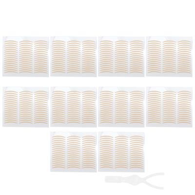 240 Pairs Breathable Natural Double Eyelid Tape Stickers Eyelid Lift Strip Eyelid Sticker