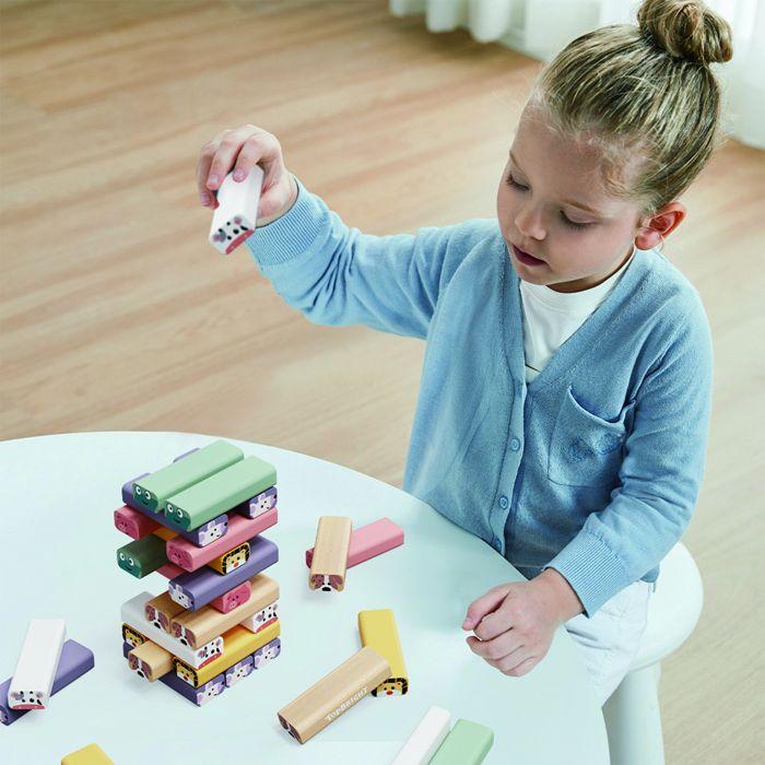 Houpačka - TOP BRIGHT - Zvířátka - Barvy - Zručnostní hra - Kreativní stavění