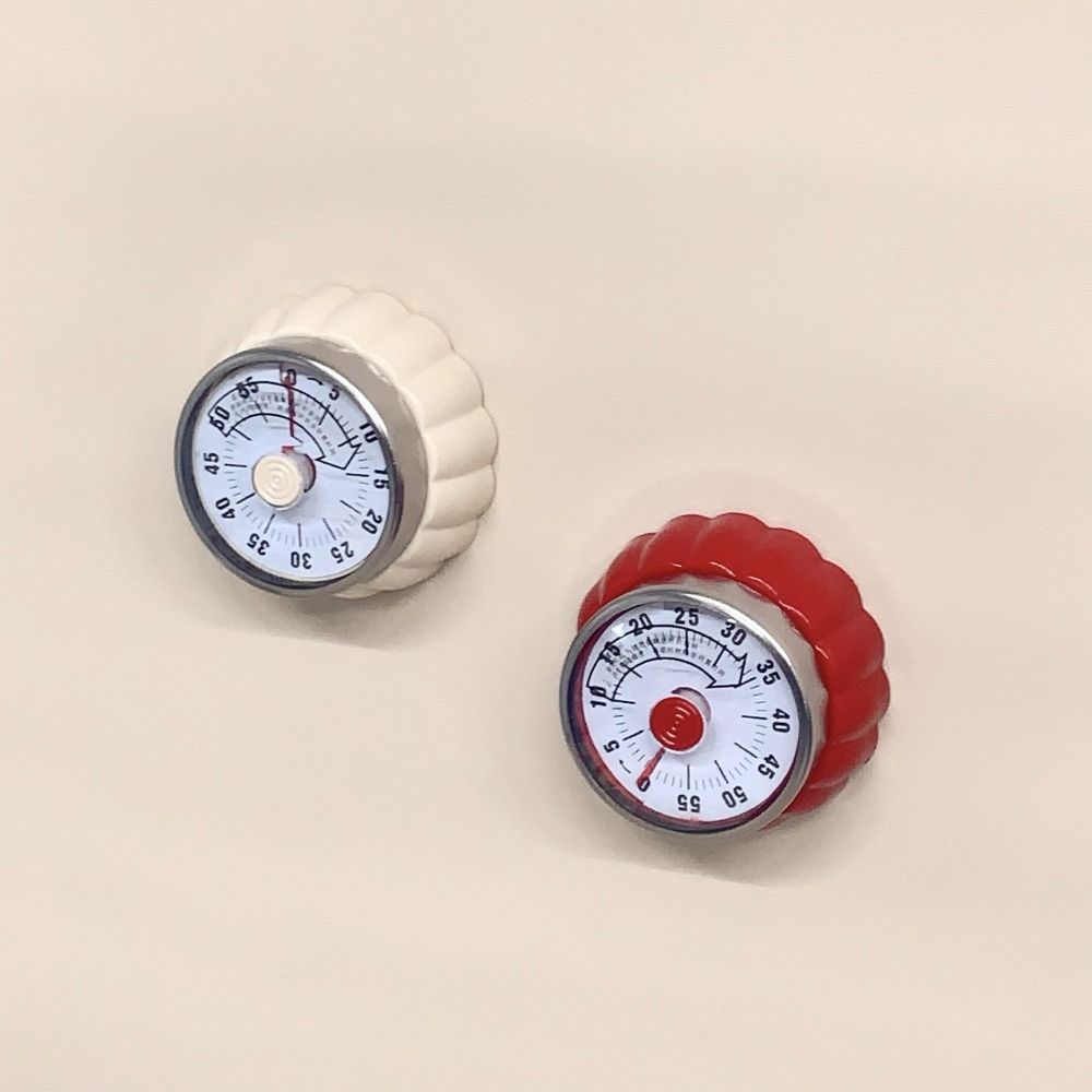 Mechanical Timer Mechanical Kitchen Timer Visual Display Magnetic Timer Kitchen Desk Timer Office