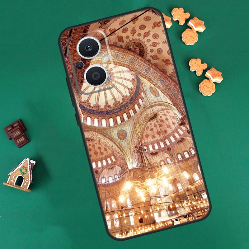 Islam Muslimische Moschee Hülle für OPPO Reno 10 Pro 4Z 5Z 8T 4 5 6 7 8 Lite OPPO Find X6 Pro X3 X2 Neo X5 Lite Hülle
